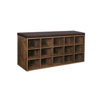 Suoliukas, VASAGLE LHS15WT, 30x105 cm, Rudas