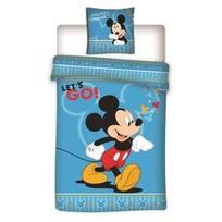 Vaikiškas patalynės komplektas Disney Mickey Let's Go, 140x200, 2 dalių