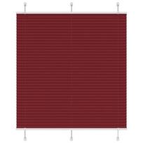 Plisuota žaliuze bordo raudona 115x150 cm audinio plotis
