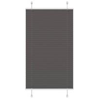 Plisuota žaliuze juoda 80x100 cm audinio plotis 79,4 cm
