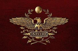 Senovės Romos vėliava, Empire SPQR, 90x150 cm.