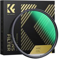 K&F Concept 39MM XC15 Nano-X B270 CPL Filter, HD, Waterproof, Anti Scratch, Green Coated