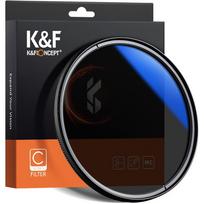 K&F Concept K&F 82MM KU12 Classic Series, Blue-Coated, HMC CPL Filter, Japan Optics