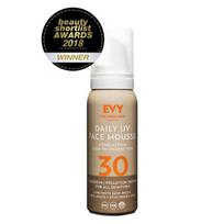 Apsauginės veido putos nuo saulės EVY Daily UV Face Mousse SPF 30, 75 ml
