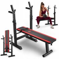 Treniruočių suolelis su stovu Hop-Sport HS-1080