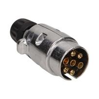 Aliumininis priekabos kištukas 7 kontaktų 12/24V OR-AE-1385