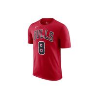 Nike NBA Chicago Bulls Zach Lavine T-shirt Red/Black Men Streetwear DR6367-660 M