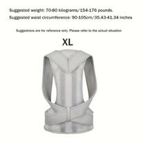 Neopreno laikysenos korektorius su nugaros atrama liemeniui. , pilka