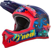 O'neal kalnų dviračio šalmas vaikams Mtb Downhill Abs kevalas, ventiliacijos angos optimaliam vėdinimui ir aušinimui, tvirtas Abs, Sonus Youth Helmet Rex, Multi, dydis L