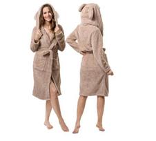 Chalatas moterims Tutumi, rudas, S/M