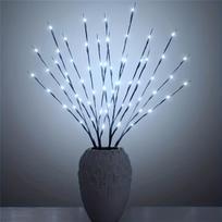 LED imituota šakos girlianda, Baltas