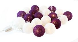 Girlianda LED kamuoliukai. 20 vnt