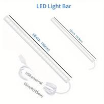 LED skaitymo juosta su jungikliu, 18 colių (46 cm)