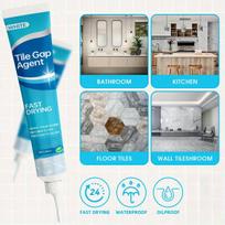 Plytelių tarpų užpildas „Tile Gap Agent“, baltas, 0,68fl.oz*1 vnt
