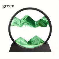 3D smėlio paveikslas sienai,  Žalias
