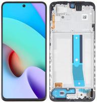 LCD + jutiklinis ekranas Xiaomi Redmi Note 11 OLED rėmelis juodas