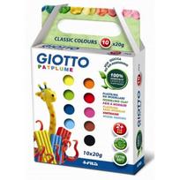 Plastilinas Giotto Patplume 10x20g classic