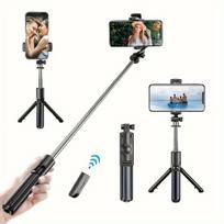 Asmenukių lazda ("Selfie sticks") Nešiojama 360 laipsnių sukamąja asmenukių lazdele su bevieliu valdymu.