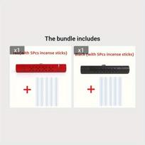 Automobilio aromato difuzorius rinkinys (6 kvapai), Raudona 6,64€/vnt + Juoda 5,22€/vnt
