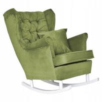Svetainės fotelis Family Furniture, 104x92 cm, žalias