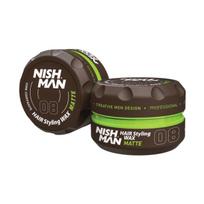 Plaukų formavimo vaškas Nishman Hair Styling Wax 08 Matte vyrams, 150 ml, 150 ml