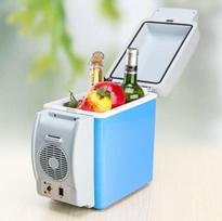 Automobilinis šaldytuvas Automobilinis šaldytuvas - šildytuvas 7.5L, white/blue limited edition