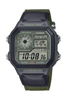 Casio Collection Laikrodis AE-1200WHUB-3AJF Vyriškas Juodas/Žalias juoda