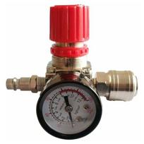 Kompresoriai, oro kompresoriaus slėgio reguliatorius - 1/4" pneumatinis vožtuvas su 180psi 12bar jungtimi
