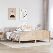 vidaXL Lovos rėmas be čiužinio, 180x200cm, pušies medienos masyvas
