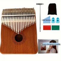 Kalimba nykščio pianinas 21 klavišų,  Ruda