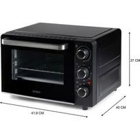 Orkaitė DOMO DO807GO mini bake and snack oven - 20 L - black - 1300watt -