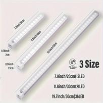 LED spintos naktinė lempa, 7,9 colio / 20 cm