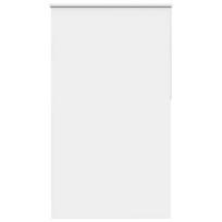 Roletas baltos spalvos 120x230 cm audinio plotis 116,6 cm
