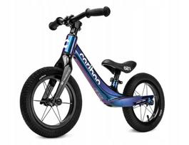 Balansinis dviratukas Cariboo Magnesium Air, 12", su pripučiamomis padangomis, 3,5 kg, sportinis rėmas