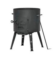 Davr Metall kazano krosnelė, d-36 cm, juoda