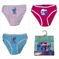 Apatinės kelnaitės mergaitėms Lilo&Stitch, 3 vnt., įvairių spalvų