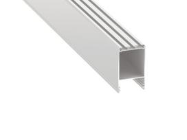 iClaroi aliuminio profilis LED juostelėms - Baltai lakuotas - 1 m Biały, Biały