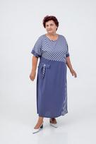 Suknelė moterims Max Collection, pilka, XL