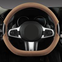 Prabangus PU Odos Vairaračio Užvalkalas Universalus Automobiliams , Black-D tipo (F35) Xuanhuang