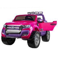 Dvivietis vaikiškas elektromobilis Ford Ranger 4x4, rožinis