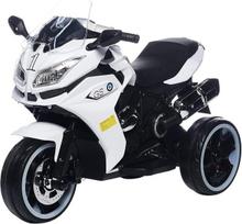 Triratis vaikiškas elektrinis motociklas "Speed 1200GS", baltas