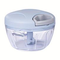 Rankinė Mėsmalė su 5 Peiliais: Nerūdijantis Plienas, 900Ml/500Ml Talpa , Mėlyna