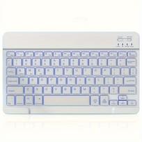 ELFO LARANJA 10 colių RGB apšvietimo belaidė klaviatūra , Baltas