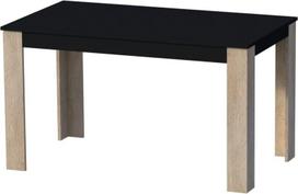 Valgomojo stalas GoodHome ALA, juodas/rudas