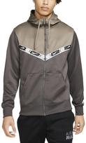 Džemperis vyrams Nike Nsw Repeat Pk Fz Hoodie Khaki DM4672