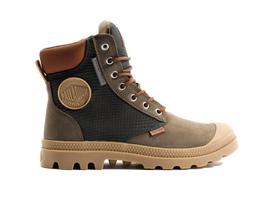 Palladium aulinukai vyrams Pampa Sc Waterproof Cub, rudi