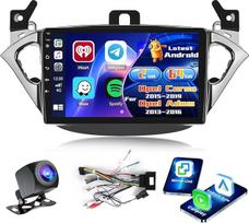 "Inefala" radijo imtuvas "Opel Corsa 2015-2019/Opel Adam 2013-2016 Android 2+64G" su belaidžiu "CarPlay" "Android" automobiliui, 9 colių ekranas su EQ 26UI FM RDS GPS Bluetooth WiFi SWC AHD Galinio vaizdo kamera