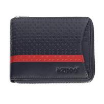 ZIPPO ODININĖ PINIGINĖ SU NUIMAMU KREDITINĖS KORTELĖS LAIKIKLIU, Navy Blue