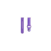 „Evelatus Evelatus“ laikrodžio 20 mm silikoninės kilpos dirželis laikrodžiui (130 mm M / L) tamsiai violetinė spalva