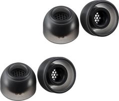 AZLA SednaEarfit MAX TWS 6 - belaidžių ausinių antgaliai - triukšmą mažinantys silikoniniai antgaliai - antgaliai, suderinami su "Sony", "Samsung", "Sennheiser" ir "Devialet" (tamsiai pilka, SS)